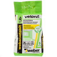 Шпаклёвка финишная Weber Vetonit LR Plus, 5 кг